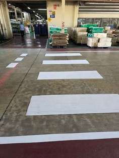 ก่อนทำ — พื้น PU Concrete โรงงานผลิตอาหาร